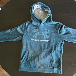 Under Armour Teal Hoodie with Logo